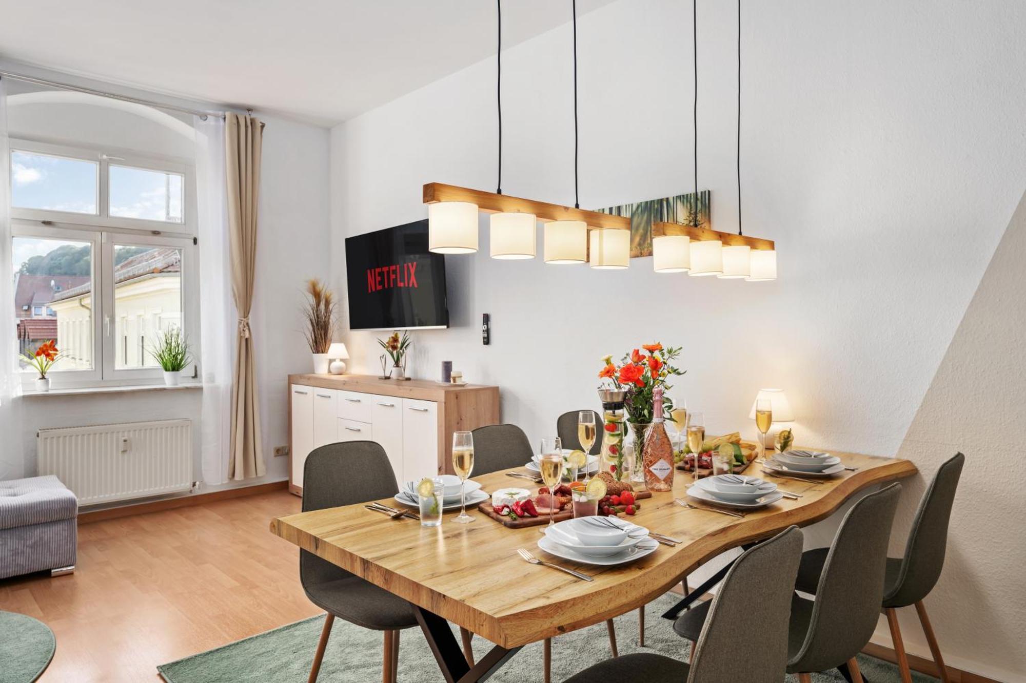 Neu Meissen Altstadt Familyoase Wlan Netflix Magenta Disney Экстерьер фото