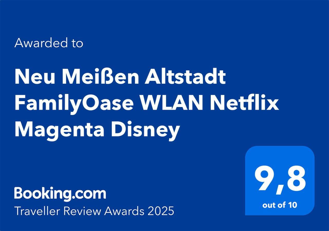 Neu Meissen Altstadt Familyoase Wlan Netflix Magenta Disney Экстерьер фото